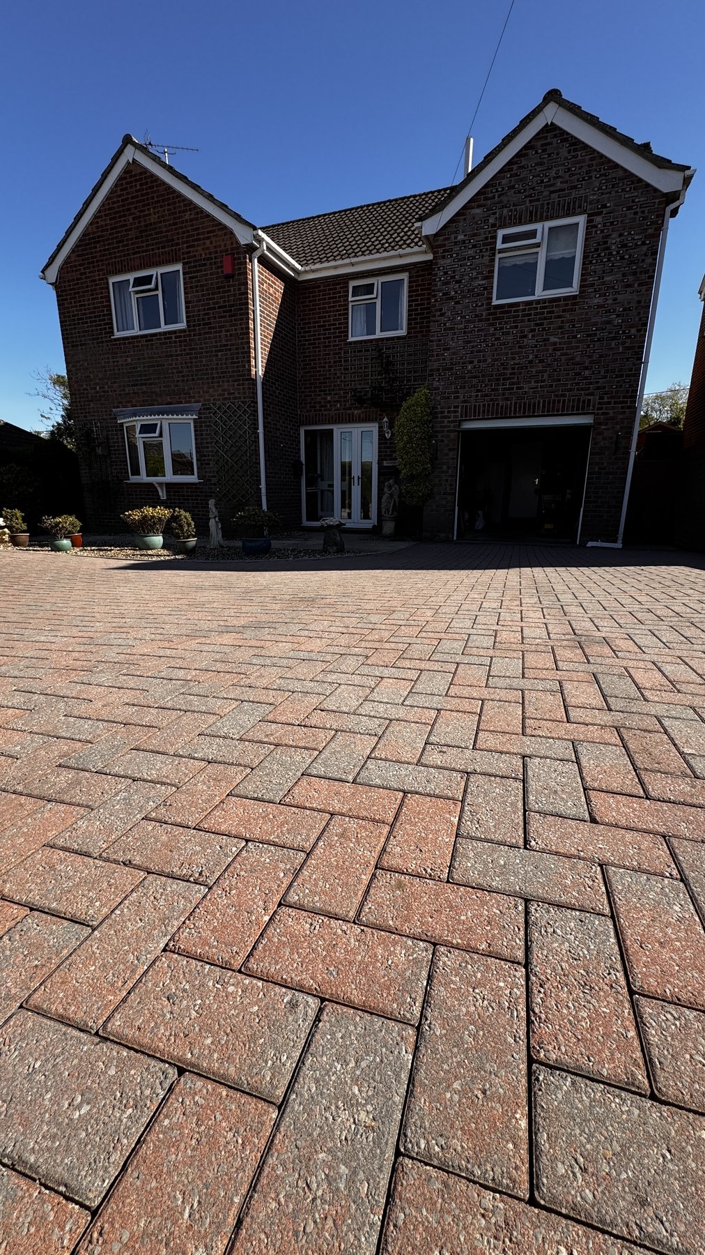 Driveway after cleaning, photo 3, Jetstream Powerwash Swindon