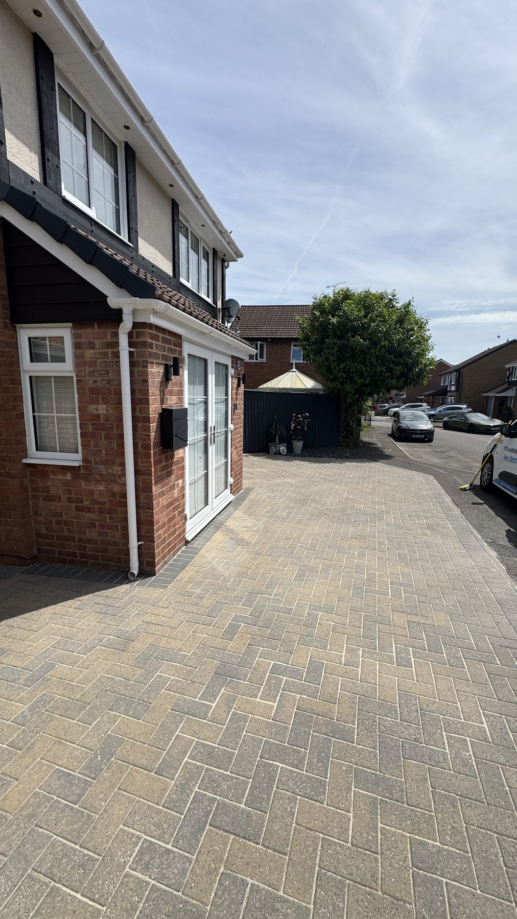 Driveway after cleaning, photo 1, Jetstream Powerwash Swindon