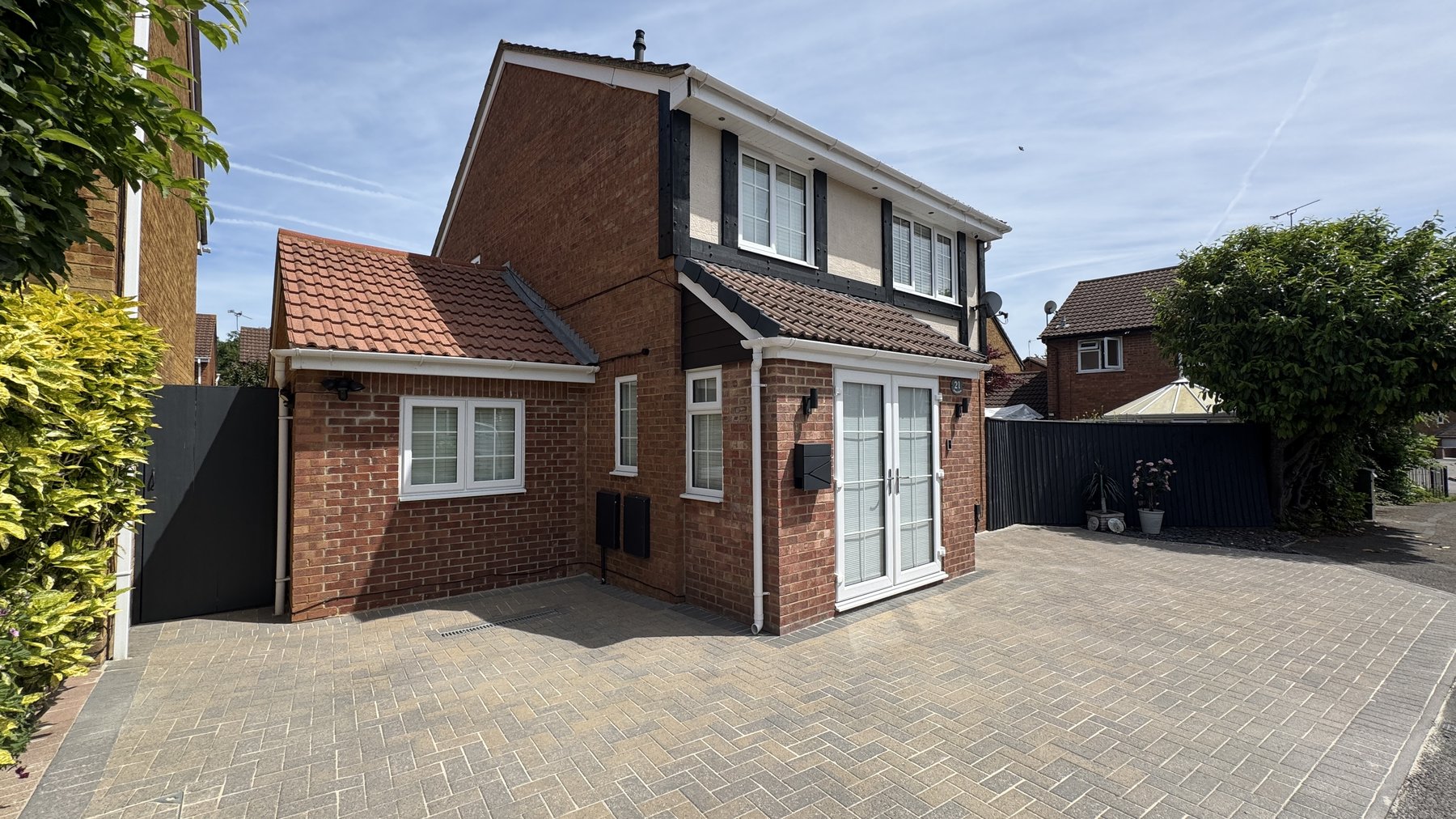 Driveway after cleaning, photo 2, Jetstream Powerwash Swindon