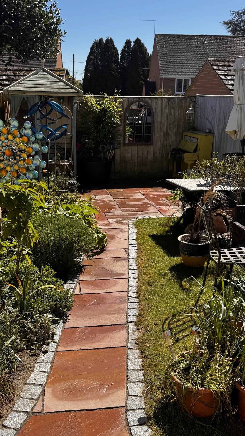 Patio after cleaning, photo 1, Jetstream Powerwash Swindon